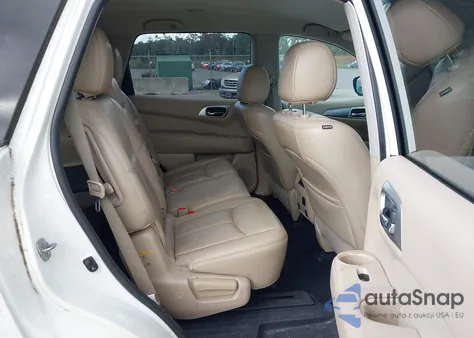 2017 Nissan Pathfinder Sl z USA, uszkodzony, nr VIN 5N1DR2MN0HC649831